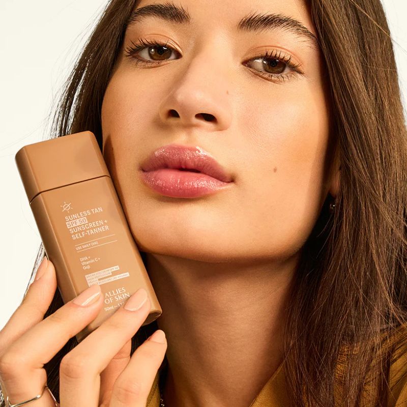 Allies of Skin Sunless Tan SPF 50 Sunscreen + Self-Tanner