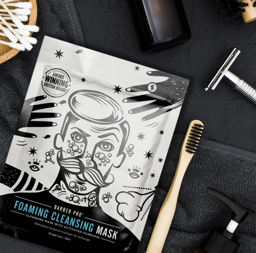 Barber Pro Foaming Cleansing Mask