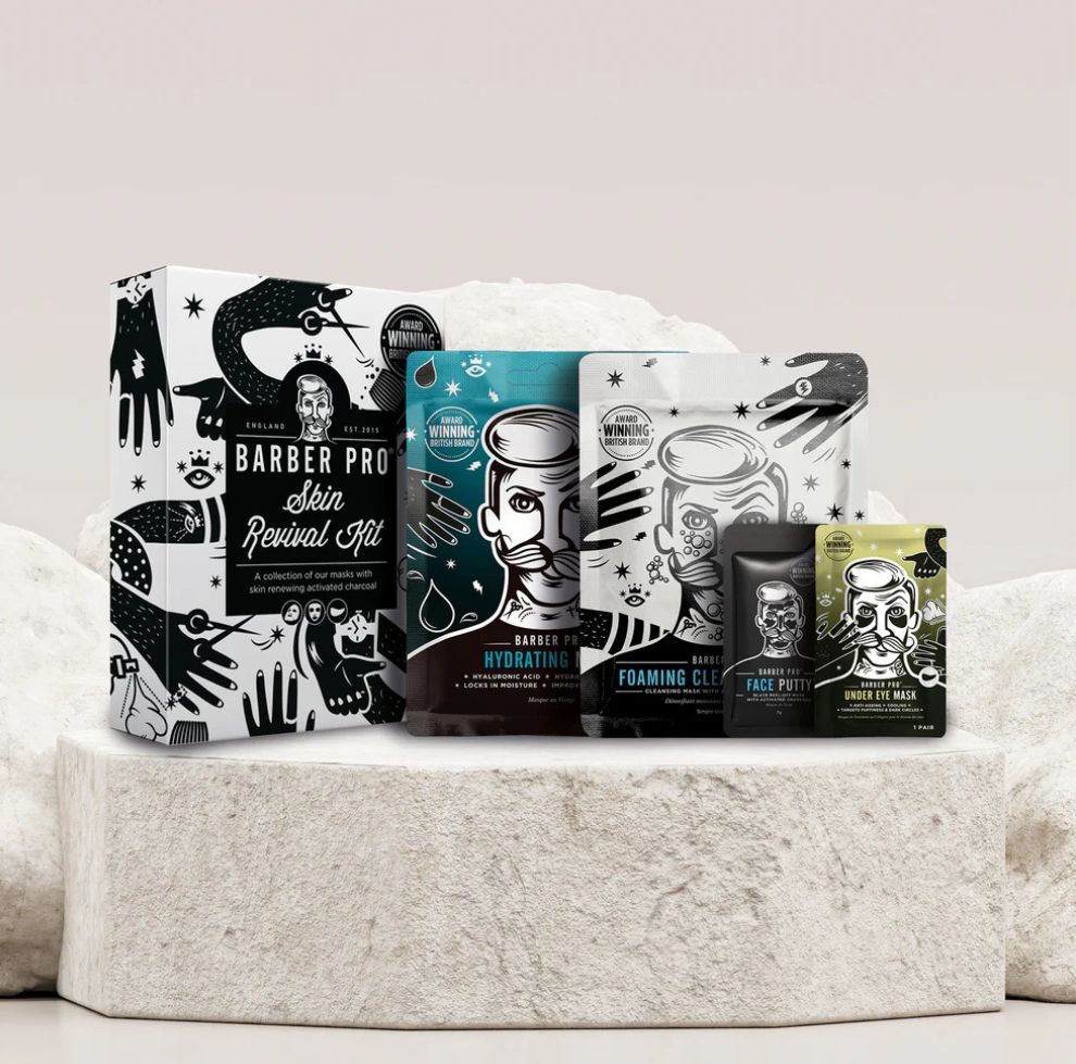 Barber Pro Skin Revival Kit for Men