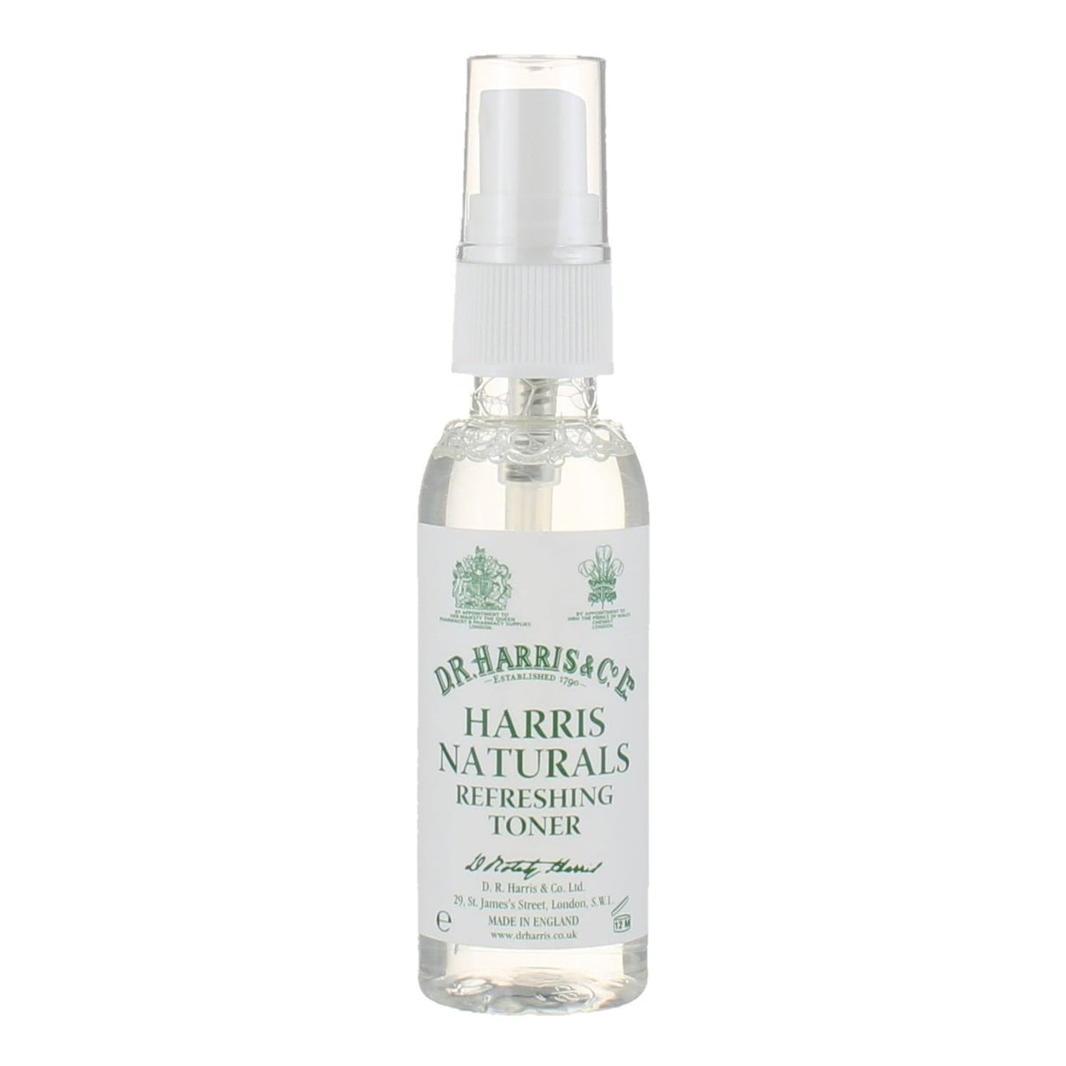 D R Harris Refreshing Toner 50ml Spray