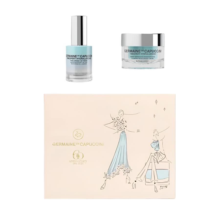 Germaine de Capuccini Golden Hours Timexpert Hydraluronic Moisture Cream Supreme + Hydraluronic 3D Force Serum Set