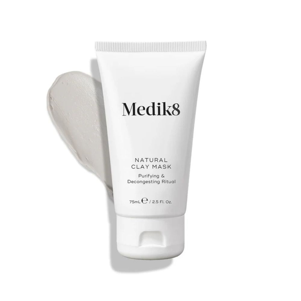 Medik8 Natural Clay Mask on a white background