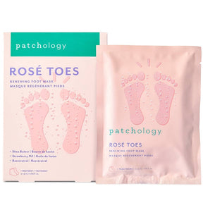 Patchology Rosé Toes Renewing Foot Mask