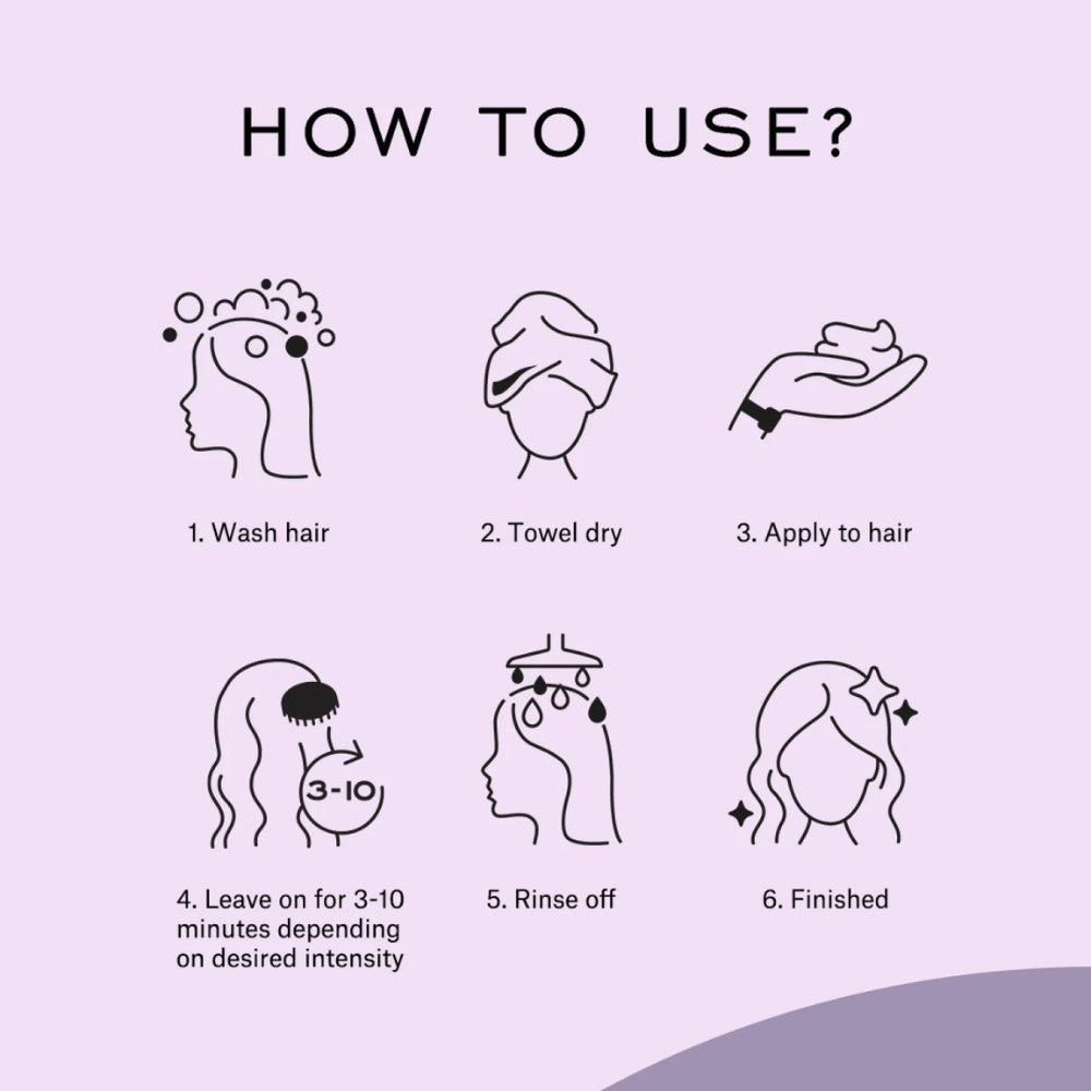 REF Colour Boost Masque Cool Silver Ash - How To Use