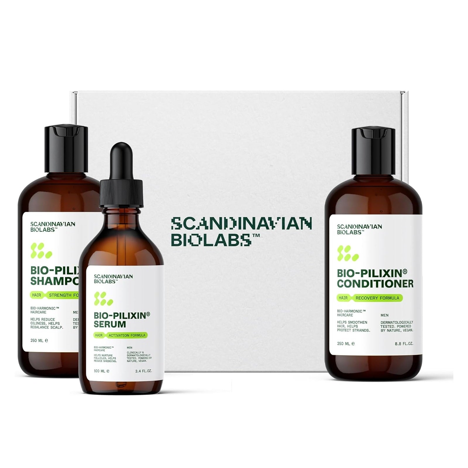 Scandinavian Biolabs Hair Growth Routine for Men