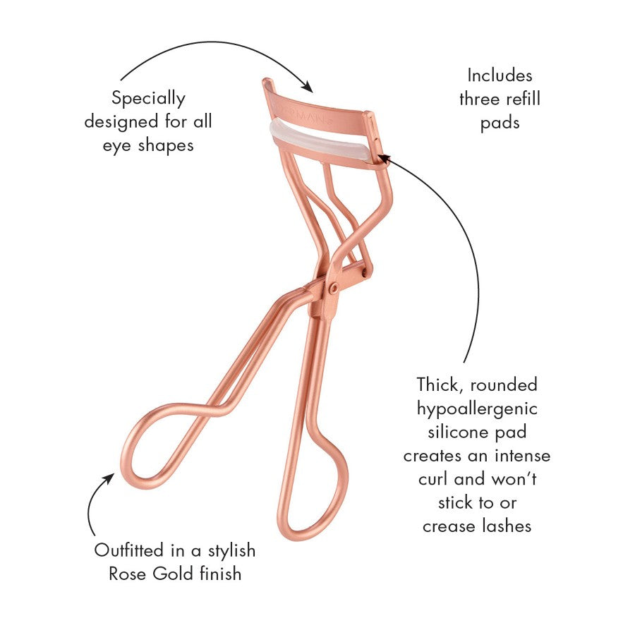 Tweezerman Rose Gold Classic Lash Curler