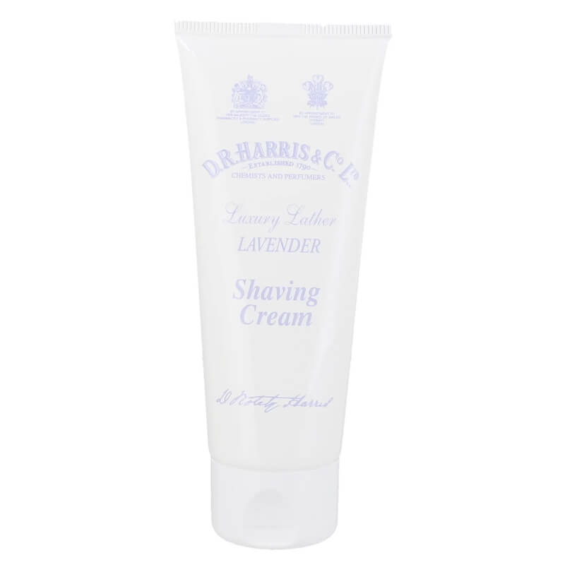 D R Harris Lavender Shave Cream Tube - 75g
