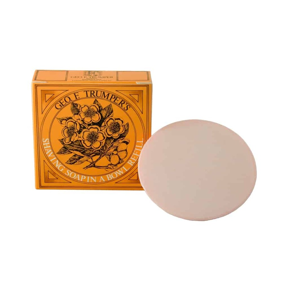 Geo F Trumper Almond Shave Soap Bowl Refill