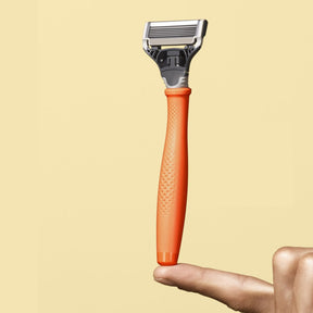 Harry's Truman Razor Handle + Blade | Bright Orange