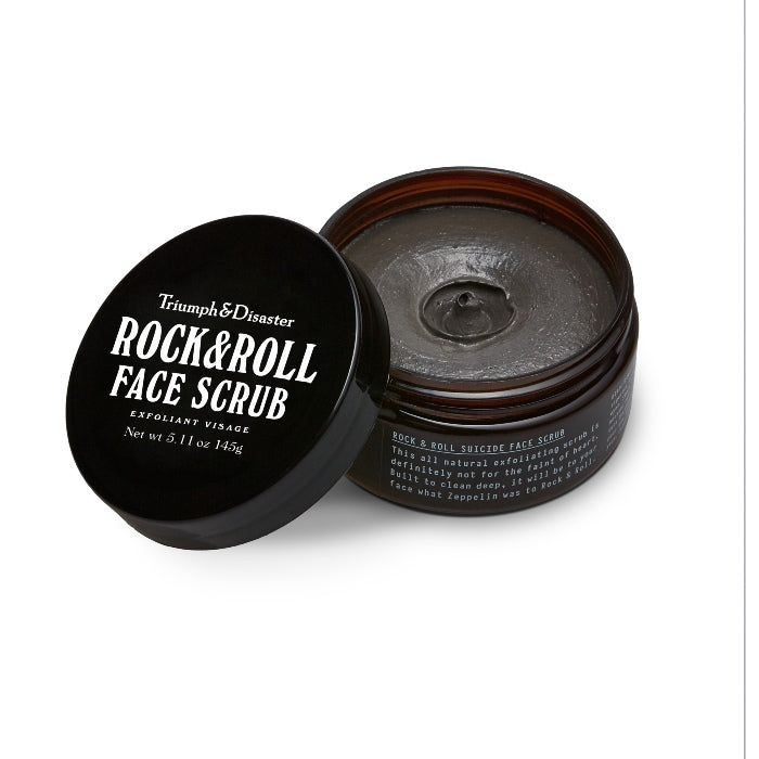 Triumph & Disaster Rock & Roll Face Scrub- open jar