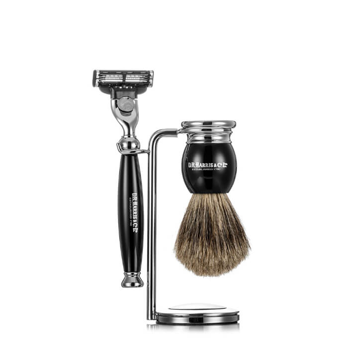 D R Harris 3-Piece Traditional Shaving Set